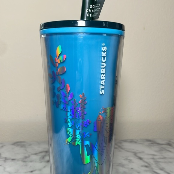 Starbucks color changing blue siren cup 2021 nwt - Picture 2 of 4